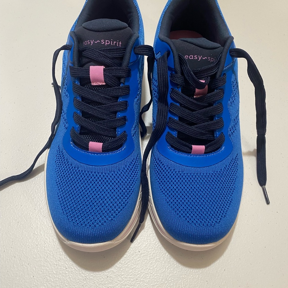 EASY SPIRIT Blue Comfort Walking Sneakers Women's 9.5M - Picture 2 of 10